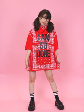 「Decorative（デコラティブ）のアイテム」を使った、ピタちゃんさん（レディース・152cm）の秋コーディネート