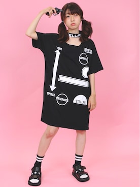 「Decorative（デコラティブ）のアイテム」を使った、ピタちゃんさん（レディース・152cm）の秋コーディネート