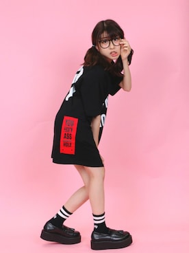 「Decorative（デコラティブ）のアイテム」を使った、ピタちゃんさん（レディース・152cm）の秋コーディネート