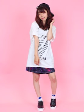 「Decorative（デコラティブ）のアイテム」を使った、ピタちゃんさん（レディース・152cm）の秋コーディネート