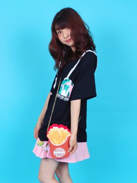 「Decorative（デコラティブ）のアイテム」を使った、ピタちゃんさん（レディース・152cm）の秋コーディネート