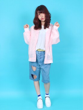 「Decorative（デコラティブ）のアイテム」を使った、ピタちゃんさん（レディース・152cm）の秋コーディネート