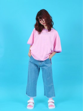 「Decorative（デコラティブ）のアイテム」を使った、ピタちゃんさん（レディース・152cm）の秋コーディネート