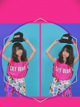 「Decorative（デコラティブ）のアイテム」を使った、ピタちゃんさん（レディース・152cm）の秋コーディネート