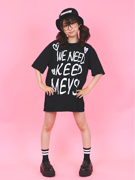 「Decorative（デコラティブ）のアイテム」を使った、ピタちゃんさん（レディース・152cm）の秋コーディネート