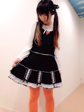 「harajuku」｜「アイテム（アクセサリー）」を使った、鈴木りぇさん（レディース・156cm）の秋コーディネート