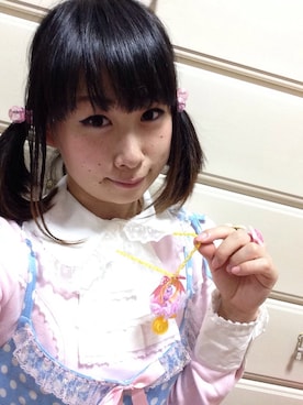 「Nile PERCH（ナイルパーチ）のアイテム（ワンピース/ドレス）」を使った、鈴木りぇさん（レディース・156cm）の春コーディネート