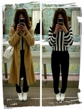 mik_.さん(レディース・162cm)の冬コーディネート