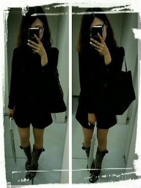 「キュロット」｜「アイテム（アナログ腕時計）」を使った、mik_.さん（レディース・162cm）の春コーディネート