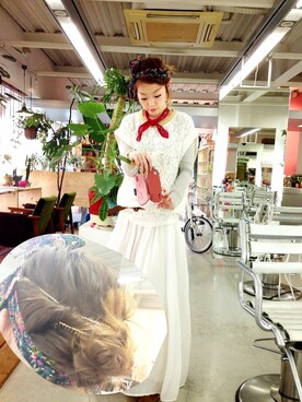 かあこさん（レディース・166cm）の春コーディネート