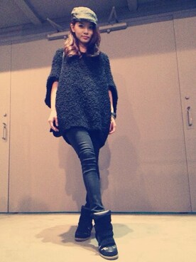 「ISABEL MARANT（イザベルマラン）のアイテム（スニーカー）」を使った、Maggieさん（レディース・160cm）の夏コーディネート