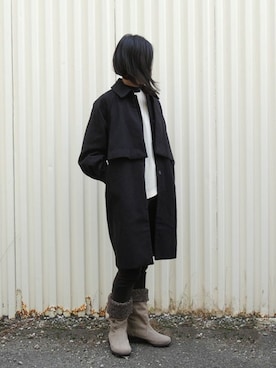 SAKUさん（レディース・160cm）の冬コーディネート