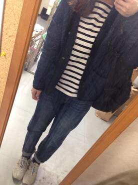 「JOURNAL STANDARD（ジャーナルスタンダード）のアイテム（その他アウター）」を使った、uriさん（レディース・154cm）の冬コーディネート