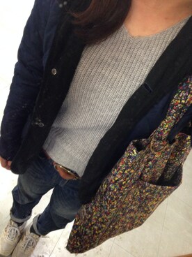 「JOURNAL STANDARD（ジャーナルスタンダード）のアイテム（その他アウター）」を使った、uriさん（レディース・154cm）の春コーディネート