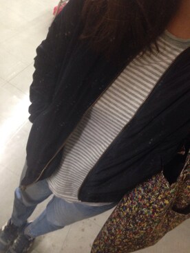 「Fleur（フルール）のアイテム」を使った、uriさん（レディース・154cm）の秋コーディネート