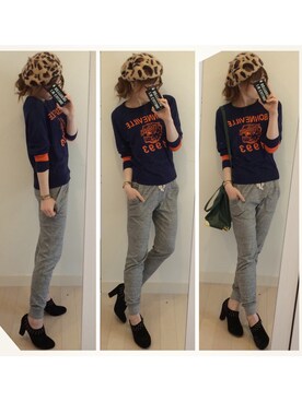 chikaさん（レディース・162cm）の秋コーディネート