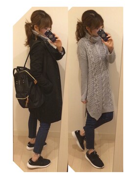 chikaさん（レディース・162cm）の春コーディネート