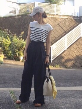 chikaさん（レディース・162cm）の夏コーディネート