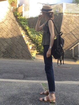 chikaさん（レディース・162cm）の夏コーディネート