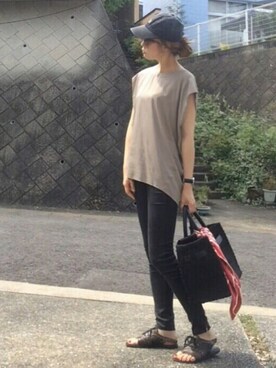 chikaさん（レディース・162cm）の夏コーディネート