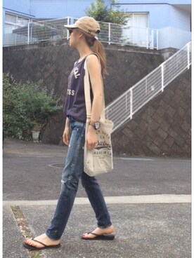 chikaさん(レディース・162cm)の夏コーディネート