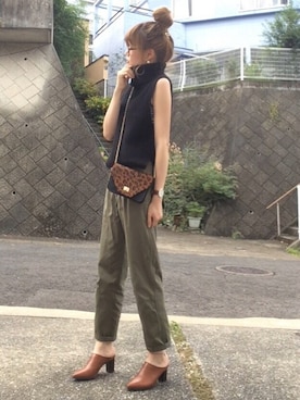 chikaさん（レディース・162cm）の秋コーディネート