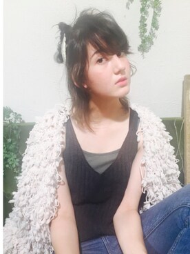 「DHOLIC（ディーホリック）のアイテム（その他アウター）」を使った、CHIHOさん（レディース・160cm）の秋コーディネート