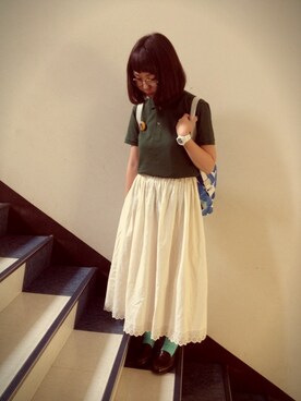 ナナエさん（レディース・161cm）の夏コーディネート