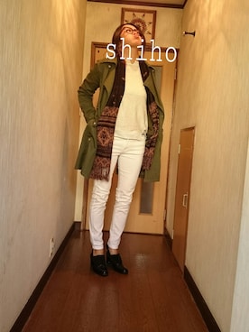 「緩い」｜shihohoさん（レディース・163cm）の秋コーディネート