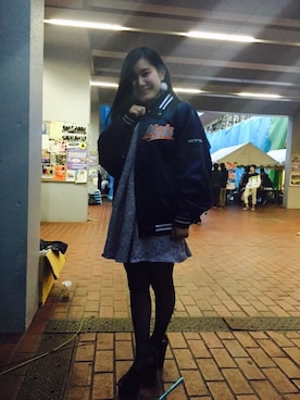 こっこさん（レディース・154cm）の冬コーディネート