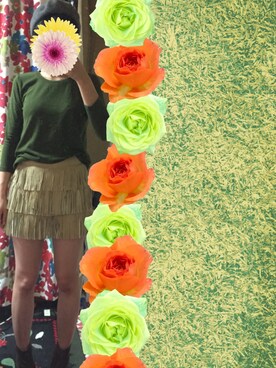 38heyさん（レディース・159cm）の秋コーディネート