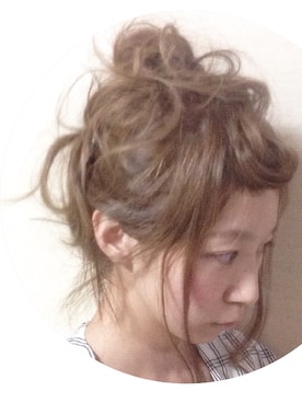 「BEAMS（ビームス）のアイテム（バレッタ/ヘアクリップ）」を使った、ちばのぞみ。さん（レディース・165cm）の秋コーディネート