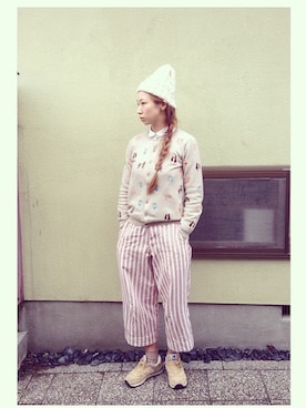 ちばのぞみ。さん(レディース・165cm)の冬コーディネート