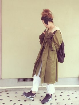 「iro;-R-（イロアール）のアイテム」を使った、ちばのぞみ。さん（レディース・165cm）の春コーディネート