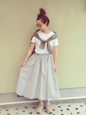 ちばのぞみ。さん（レディース・165cm）の夏コーディネート