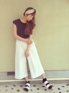 ちばのぞみ。さん（レディース・165cm）の夏コーディネート