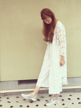 「SWEAR（スウェア）のアイテム」を使った、ちばのぞみ。さん（レディース・165cm）の夏コーディネート
