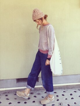 「G-SHOCK」｜ちばのぞみ。さん（レディース・165cm）の秋コーディネート