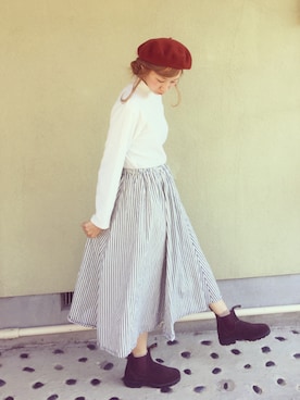 ちばのぞみ。さん（レディース・165cm）の秋コーディネート