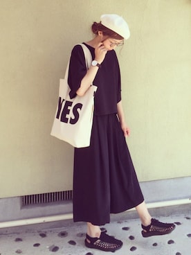 ちばのぞみ。さん（レディース・165cm）の夏コーディネート