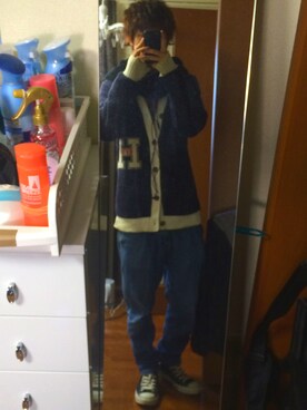 サイヒホさん（メンズ・172cm）の春コーディネート