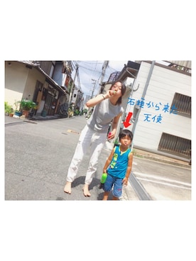 凜果さん（レディース・161cm）の夏コーディネート