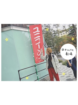 「ユニコーン」｜「アイテム（その他）」を使った、凜果さん（レディース・161cm）の秋コーディネート