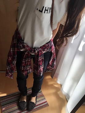 m*さん（レディース・152cm）の秋コーディネート