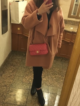 「DRWCYS（ドロシーズ）のアイテム（その他アウター）」を使った、riko.12さん（レディース・156cm）の秋コーディネート