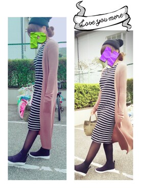 「GILFY（ギルフィー）のアイテム」を使った、こじまりさん（レディース・165cm）の秋コーディネート