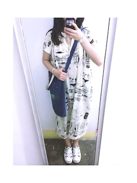 Celeste Lamさん(レディース・163cm)の夏コーディネート