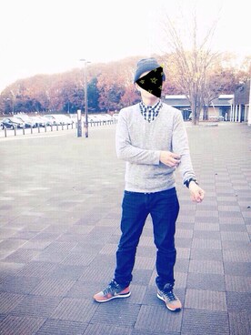 タケダさん（メンズ・168cm）の冬コーディネート