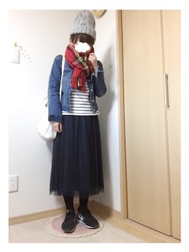 maaaaa.さん（レディース・151cm）の冬コーディネート