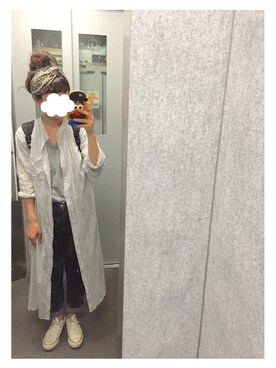 「CONVERSE（コンバース）のconverse（コンバース） ALL STAR OX（オールスターOX）（スニーカー）」を使った、maaaaa.さん（レディース・151cm）の夏コーディネート